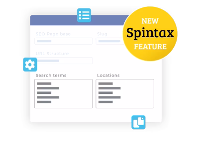 spintax feature seo generator