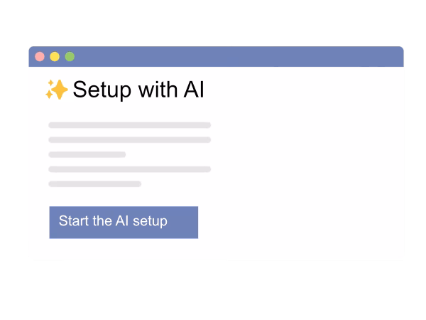 Less manual work<br>More AI help